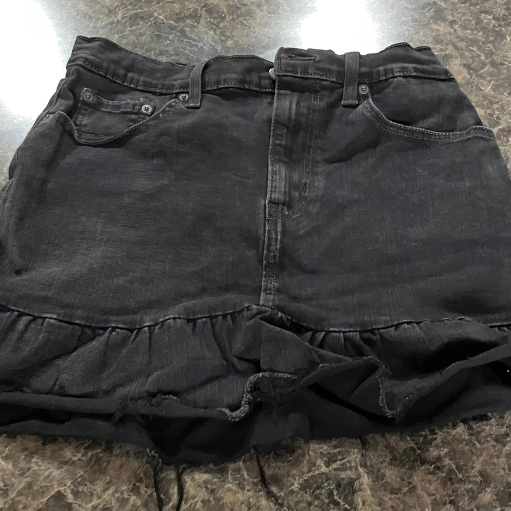 Levi's Black Mini Skirt